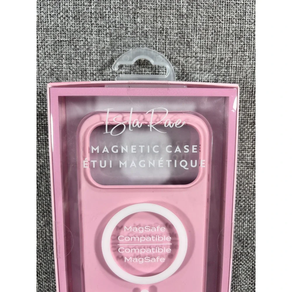Isla Rae Magnetic IPhone Case 17 Pro Max MagSafe Triple Drop-Tested Pink iPhone